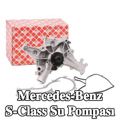 FEBI BILSTEIN Conta halkalı su pompası, conta/sızdırmazlık elemanları ile — 2003 Mercedes-Benz S-Class