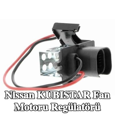 VEMO FAN motoru regülatörü Orijinal VEMO Kalitesi — Nissan Kubistar