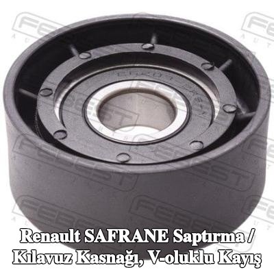 FEBEST Saptırma / kılavuz kasnağı, V-ribbed belt Outer Diameter: 60mm — 1995 Renault Safrane