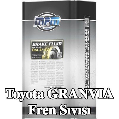 MPM Fren Sıvısı DOT 4+ LV — Toyota Granvia