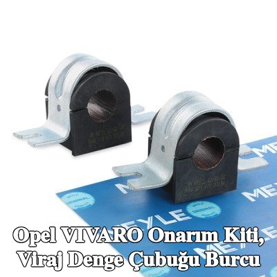 MEYLE Onarım kiti, ön aks sol anti-roll bar burcu, Ön Aks Sağ, kelepçeli, lastik yatağı ile, ORIGINAL Quality — Opel Vivaro