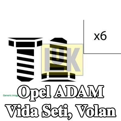 LuK Vida seti, volan — Opel Adam