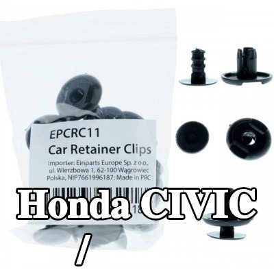 EINPARTS مشبك، شريط تزيين / حماية — Honda Civic