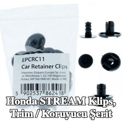 EINPARTS Klips, trim / koruyucu şerit — Honda Stream