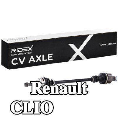 RIDEX عمود الدفع للمحور الأمامي الأيمن, 724mm — 1997 Renault Clio