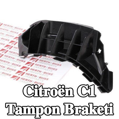 HERTH+BUSS ELPARTS Ön tampon braketi, Sol — 2016 Citroën C1