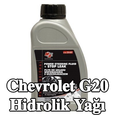 MA PROFESSIONAL Hidrolik Yağı — Chevrolet G20
