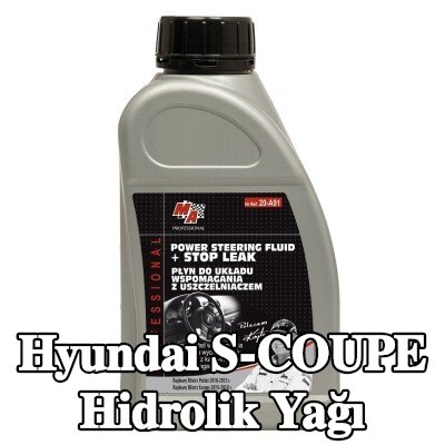 MA PROFESSIONAL Hidrolik Yağı — Hyundai S-coupe