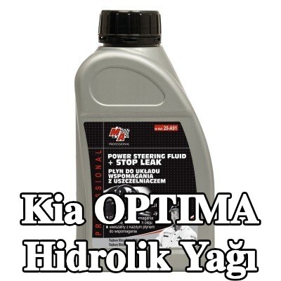 MA PROFESSIONAL Hidrolik Yağı — Kia Optima
