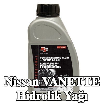 MA PROFESSIONAL Hidrolik Yağı — 1990 Nissan Vanette