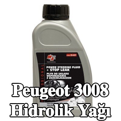 MA PROFESSIONAL Hidrolik Yağı — Peugeot 3008