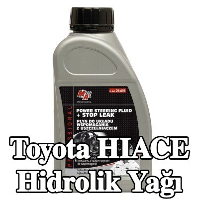 MA PROFESSIONAL Hidrolik Yağı — Toyota Hiace