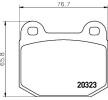 HELLA Fren balatası seti 14, 4mm — Opel Speedster (4)