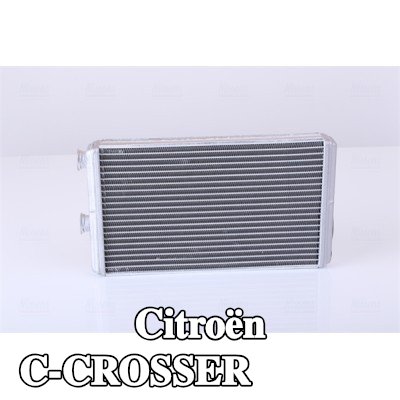 NISSENS مصفوفة التدفئة مع أنبوب — Citroën C-crosser