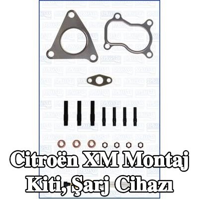 AJUSA Montaj Kiti, conta/sızdırmazlık elemanları ile şarj cihazı — 1991 Citroën Xm