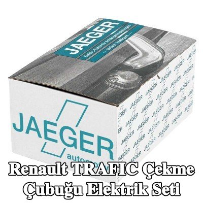JAEGER Elektrikli çekme çubuğu kiti Etkinleştirme gerekmez, Premium — Renault Trafic