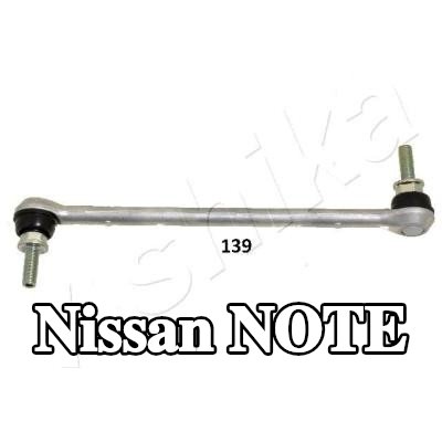 ASHIKA قضيب مانع للانقلاب المحور الأمامي الأيسر, المحور الأمامي الأيمن — Nissan Note