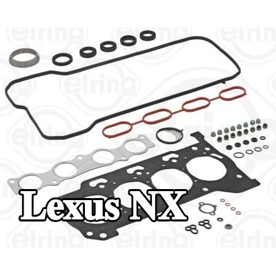 ELRING مجموعة حشيات, رأس الأسطوانة مع أختام صمامات — Lexus Nx