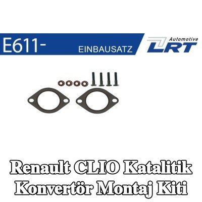 LRT Katalitik konvertör montaj kiti — 1997 Renault Clio