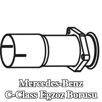 VEGAZ Egzoz Borusu — 2000 Mercedes-Benz C-Class