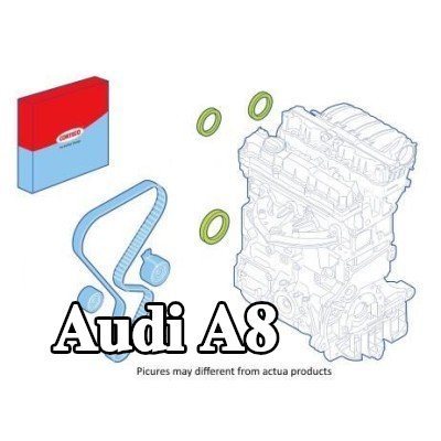 CORTECO مجموعة سدادات العمود, جانب بكرة المحرك — Audi A8