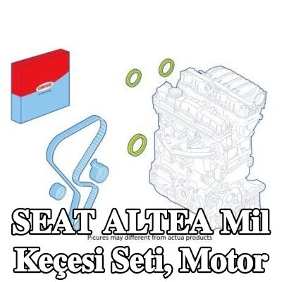 CORTECO Mil Conta Seti, motor kasnağı tarafı — SEAT Altea