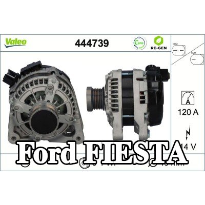 VALEO مولد التيار المتردد 120A — Ford Fiesta