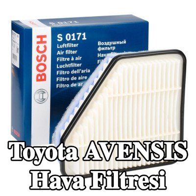 BOSCH Hava filtresi — Toyota Avensis