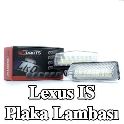 EINPARTS Plaka lambası — 2002 Lexus Is