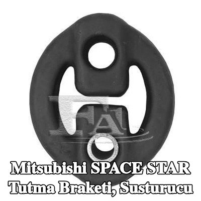 VEGAZ Tutma braketi, susturucu — Mitsubishi Space Star