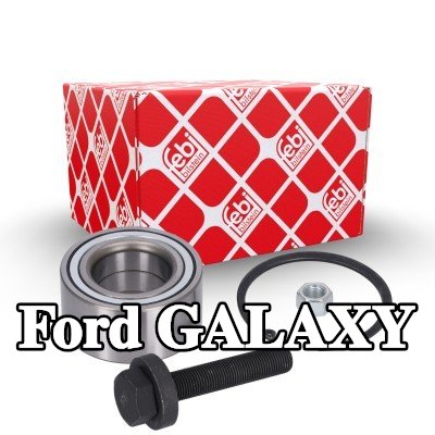 FEBI BILSTEIN طقم محمل العجلة مع حلقة التثبيت, مع مسمار عمود محرك — 2000 Ford Galaxy