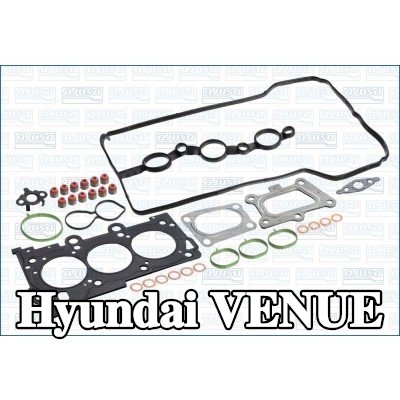 AJUSA مجموعة حشيات, رأس الأسطوانة مع حشوة رأس الأسطوانة, مع أختام ساق الصمام — Hyundai Venue
