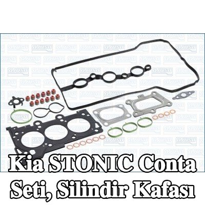 AJUSA Conta seti, silindir kapağı contalı silindir kapağı, valf gövdesi contalı — Kia Stonic