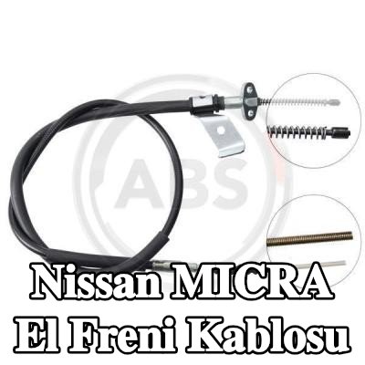 A.B.S. El freni kablosu 1356mm — 1990 Nissan Micra