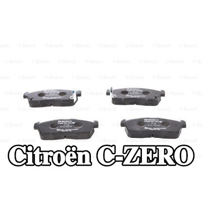 BOSCH مجموعة وسادات الفرامل 15mm — Citroën C-zero