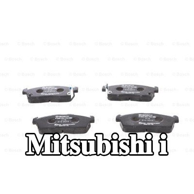 BOSCH مجموعة وسادات الفرامل 15mm — Mitsubishi i