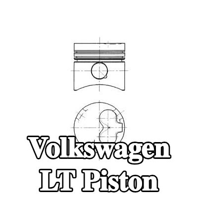 KOLBENSCHMIDT Piston — 1990 Volkswagen Lt