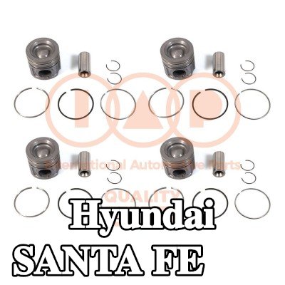 IAP QUALITY PARTS مكبس مزود بحلقات مكبس — Hyundai Santa Fe