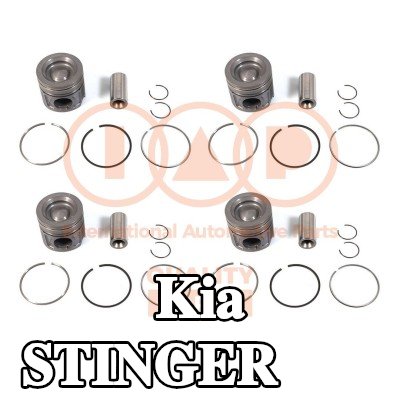 IAP QUALITY PARTS مكبس مزود بحلقات مكبس — Kia Stinger