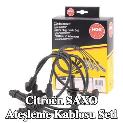 NGK Ateşleme kablo seti siyah — Citroën Saxo