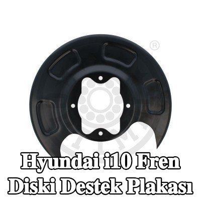 OPTIMAL Fren diski destek plakası Arka Aks Sol — 2016 Hyundai i10