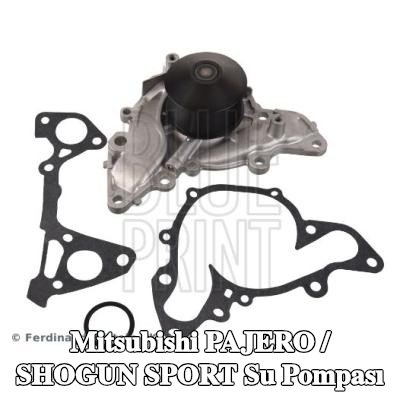 BLUE PRINT Conta halkalı su pompası, conta/sızdırmazlık elemanları ile — 1996 Mitsubishi Pajero / Shogun Sport