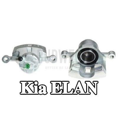 BUDWEG CALIPER مكابح الفرامل المحور الأمامي الأيسر, أمام المحور — Kia Elan
