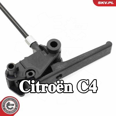 ESEN SKV كابل غطاء المحرك — 2012 Citroën C4
