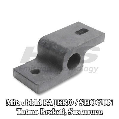 HJS Tutma Braketi, ara parçası manşonsuz susturucu — 1990 Mitsubishi Pajero / Shogun