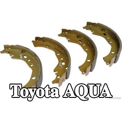 HERTH+BUSS JAKOPARTS مجموعة أحذية الفرامل للمحور الخلفي, 227, 4mm — Toyota Aqua