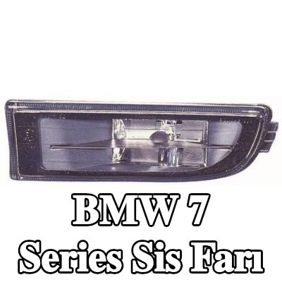 ABAKUS Sağ Sis Farı, H3, ampul ile — 2000 BMW 7 Series