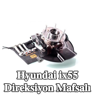 GH Direksiyon mafsalı Ön Aks Sağ, cıvata/vida ile, sıçrama koruma kapaklı, tekerlek yatağı ile, tekerlek göbeği ile — Hyundai ix55