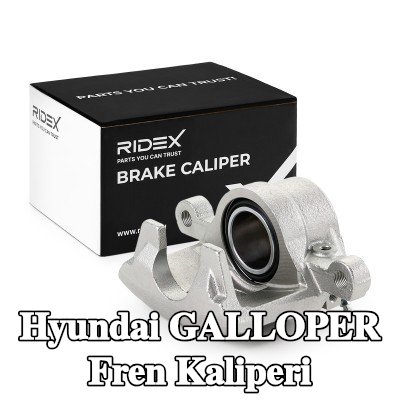 RIDEX Fren kaliperi Ön aks, Sol Ön Aks, tutucu olmadan — Hyundai Galloper
