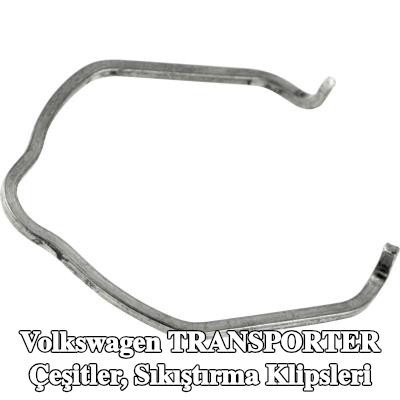 GATES Çeşitler, sıkıştırma klipsleri — Volkswagen Transporter
